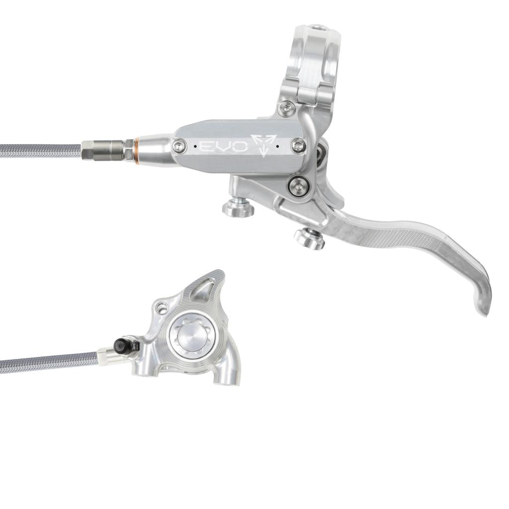 Freno delantero HOPE TECH 4 EVO X2 FM Aviation Plata/Plata