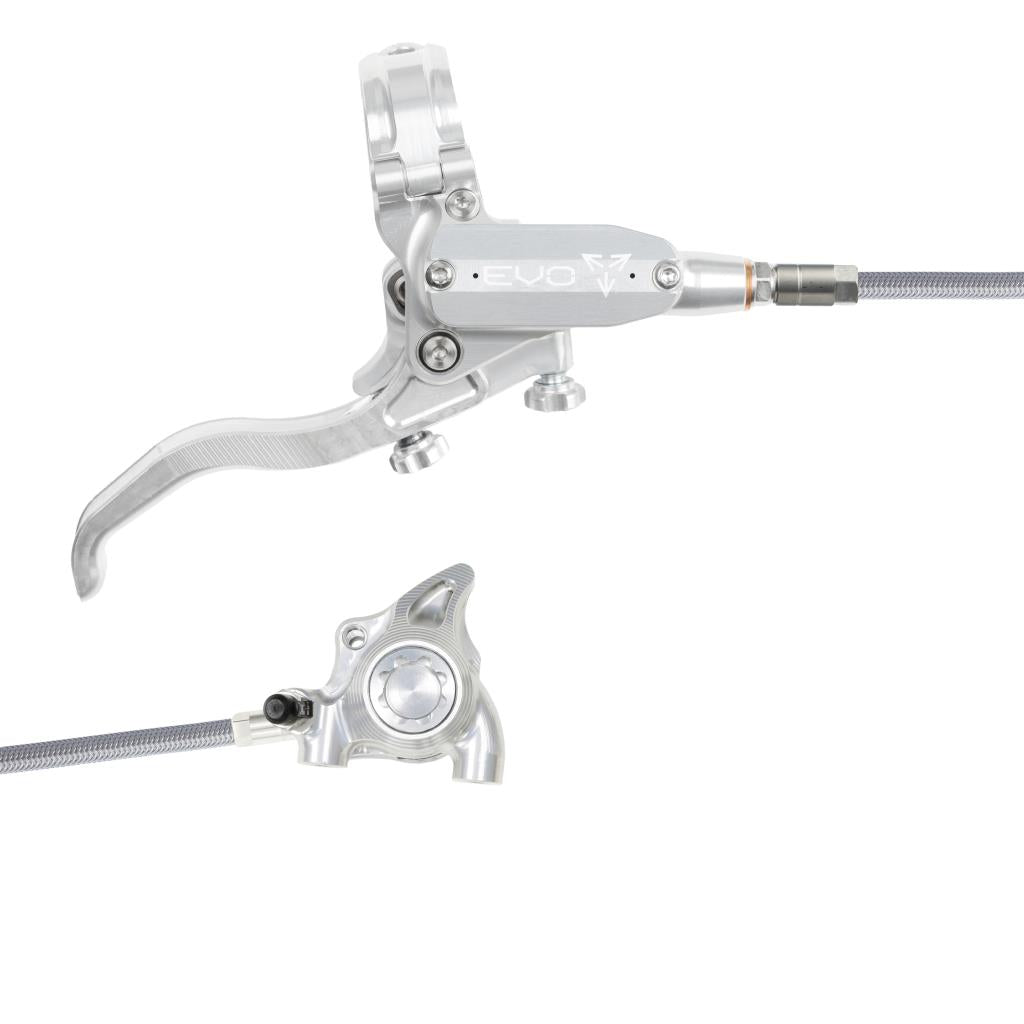 Freno trasero HOPE TECH 4 EVO X2 FM Aviation Silver