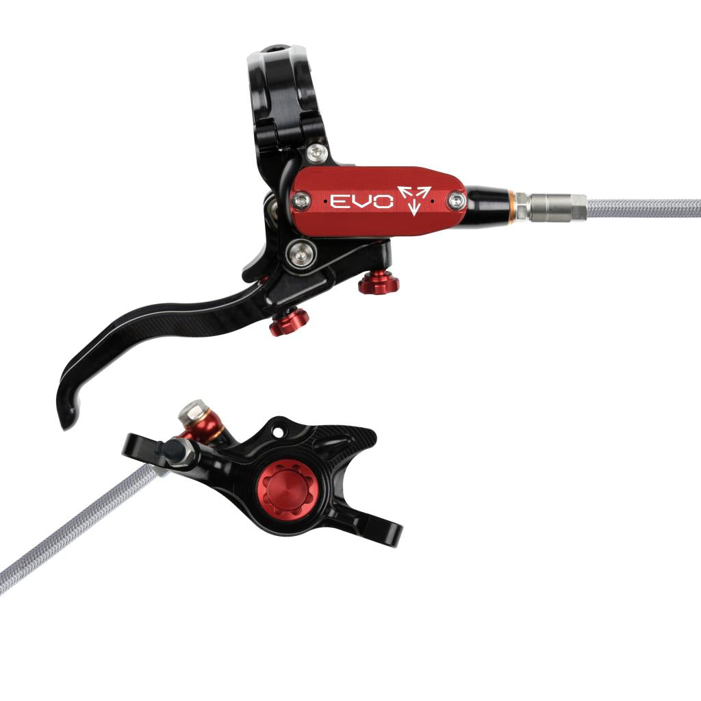 Freno trasero HOPE TECH 4 EVO X2 PM Aviation Negro/Rojo