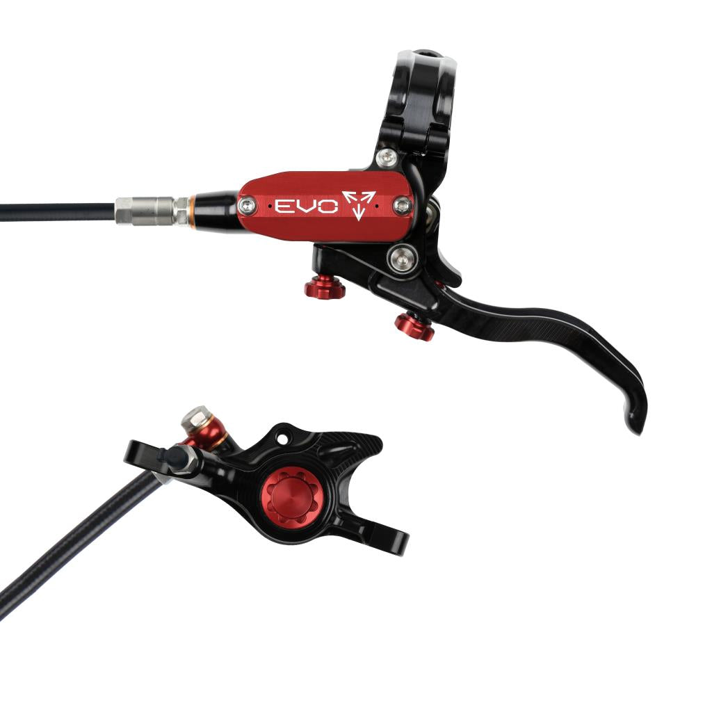 Freno delantero HOPE TECH 4 EVO X2 PM Negro/Rojo