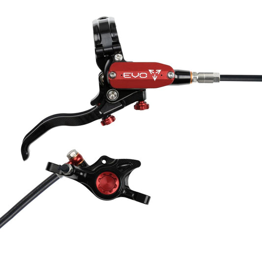 Freno trasero HOPE TECH 4 EVO X2 PM Negro/Rojo