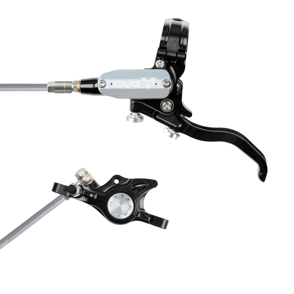 Freno delantero HOPE TECH 4 EVO X2 PM Aviation Negro/Plata