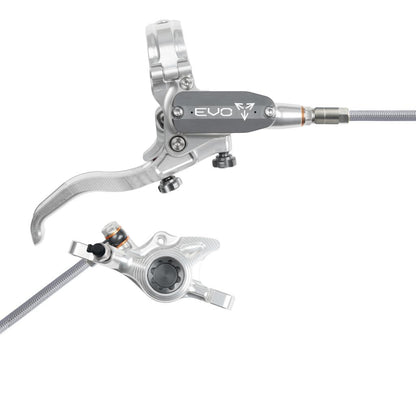 Freno Trasero HOPE TECH 4 EVO X2 PM Aviation Plata/Ahumado