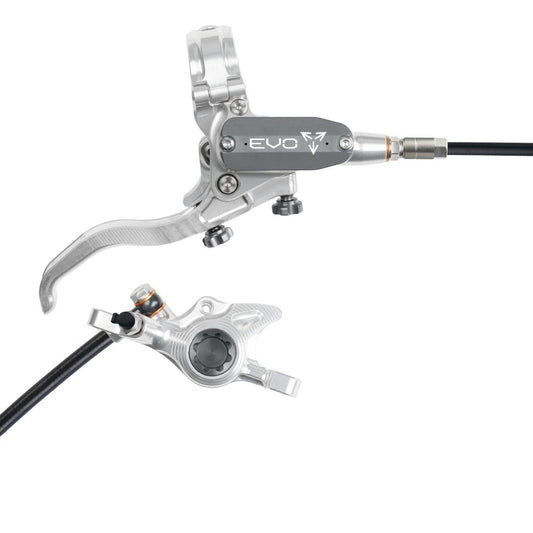 Freno trasero HOPE TECH 4 EVO X2 PM Plata/Humo