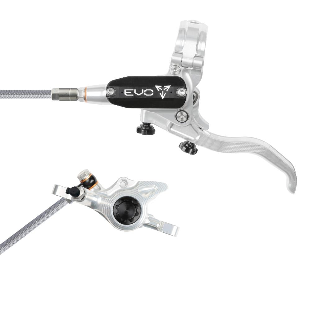 Freno delantero HOPE TECH 4 EVO X2 PM Aviation Plata/Negro