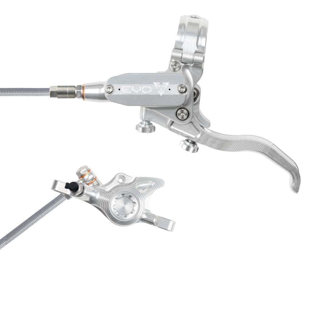 Freno delantero HOPE TECH 4 EVO X2 PM Aviation Plata/Plata