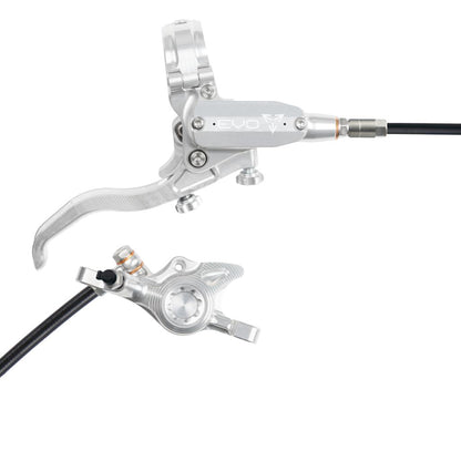 Freno Trasero HOPE TECH 4 EVO X2 PM Plata/Plata