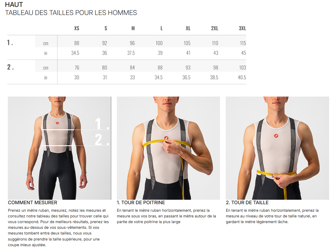 Maillot CASTELLI COMPETIZIONE THERMAL Mangas Largas Marfil