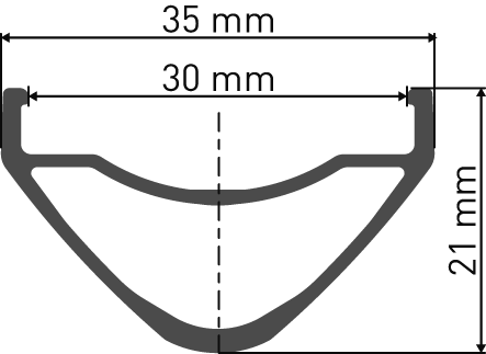 Par de Ruedas DT SWISS EX 1700 SPLINE 30 mm 29" 15x110/12x148 mm Boost