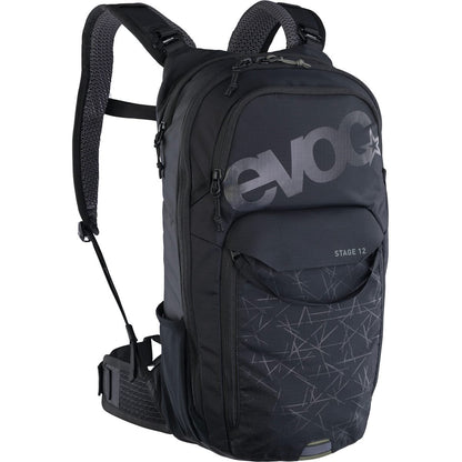 Pack Mochila EVOC STAGE 12 NEGRO + Bolsa de Hidratación EVOC 2L