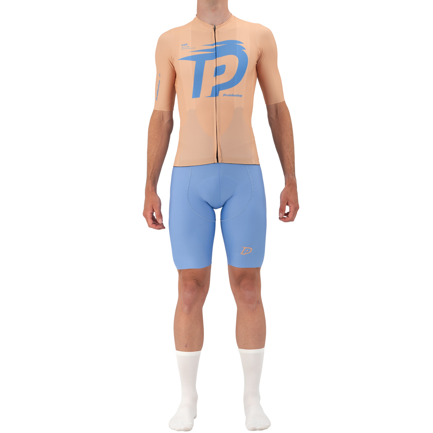 PROBIKESHOP Culotte con tirantes azul