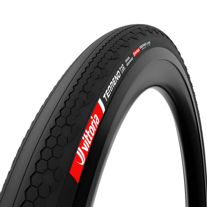 Neumático VITTORIA TERRENO T10 HARDPACK Gravel Endurance Tubeless Ready Flexible Negro