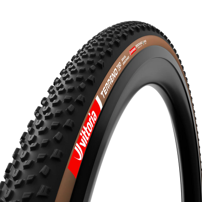 Neumático VITTORIA TERRENO T60 MIXED Gravel Endurance 700c Tubeless Ready Flexible Marrón