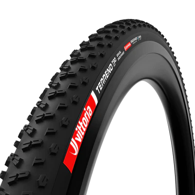 Neumático VITTORIA TERRENO T90 MUD 700x45c Gravel Endurance Tubeless Ready Blando Negro