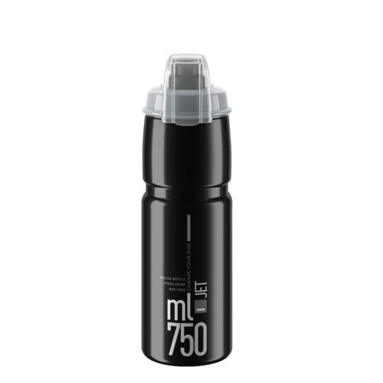 Botella de agua ELITE JET PLUS Negra