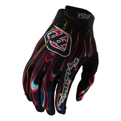 Guantes TROY LEE DESIGNS AIR TORCHED Negro/Rojo