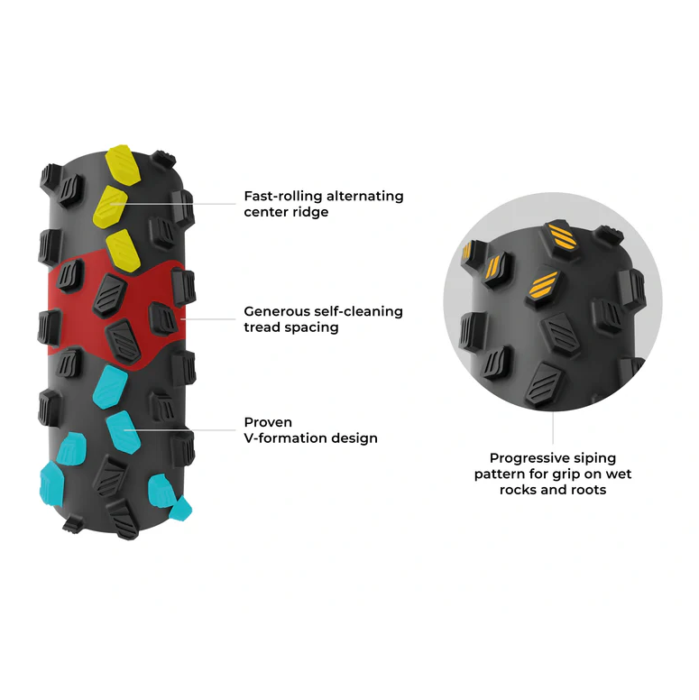 Neumático VITTORIA Torrente 29x2.4 XC Trail Graphene 2.0 Tubeless Ready Blando Negro/Beige