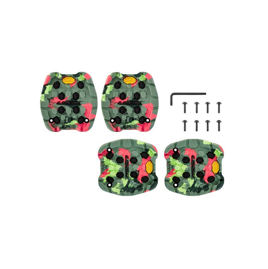 Pedales planos Look Trail Grip Camo (x4)