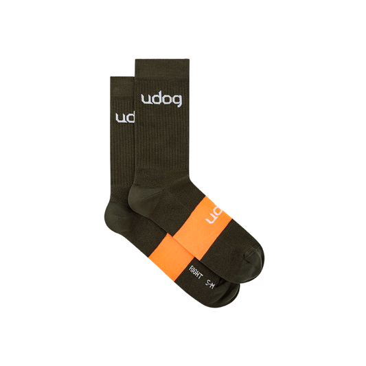 UDOG GRAVEL Calcetines Negro/Naranja
