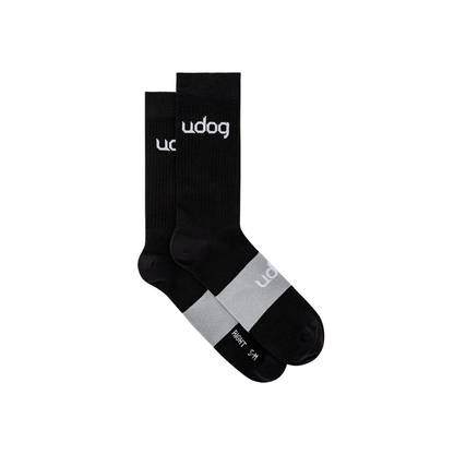 Calcetines UDOG GRAVEL Negro/Gris