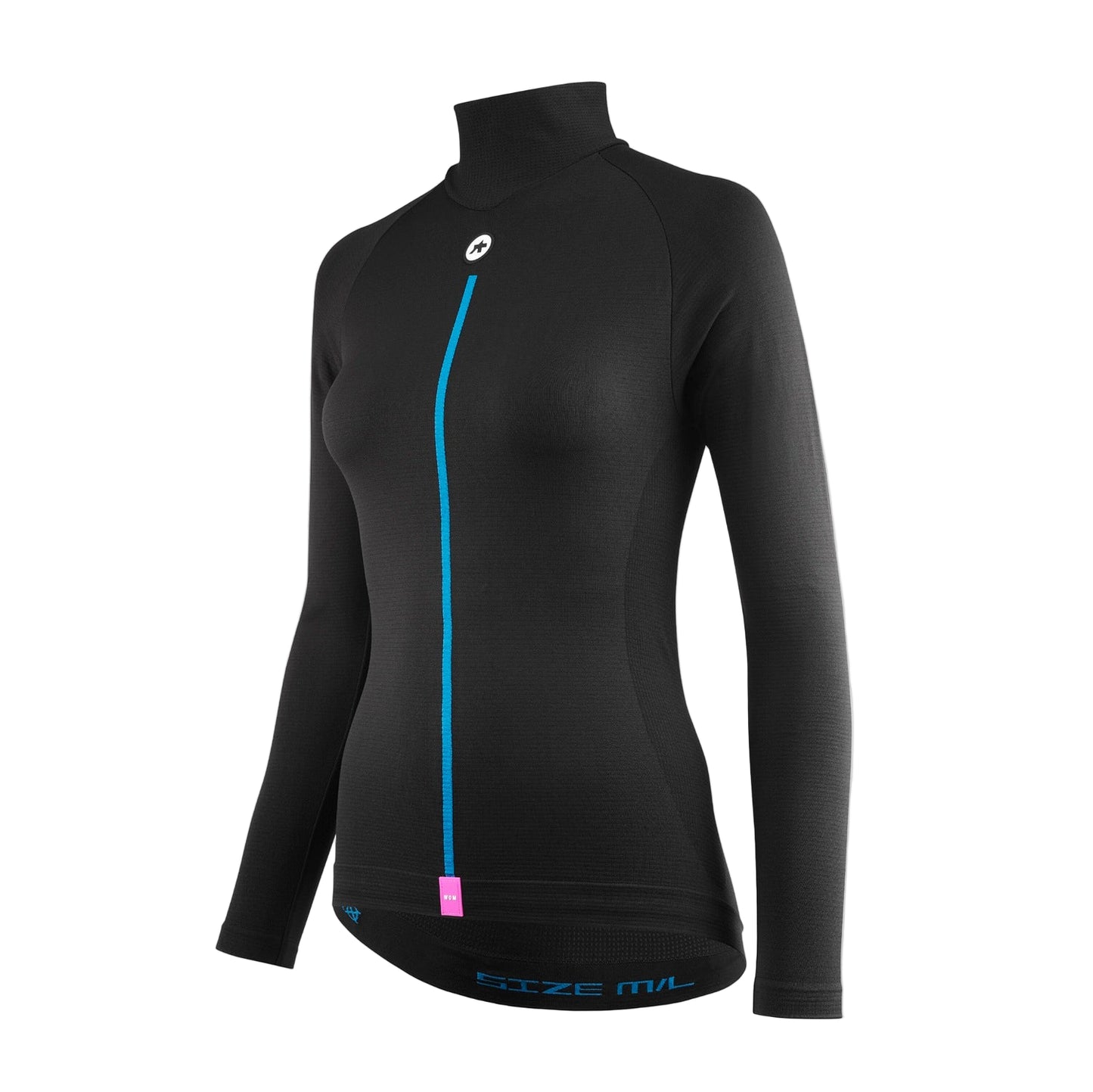 ASSOS WINTER SKIN P1 Ropa interior femenina de manga larga Negro