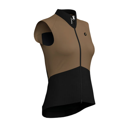 Chaqueta sin Mangas ASSOS UMA GTV SPRING FALL S11 Mujer Terra Sand