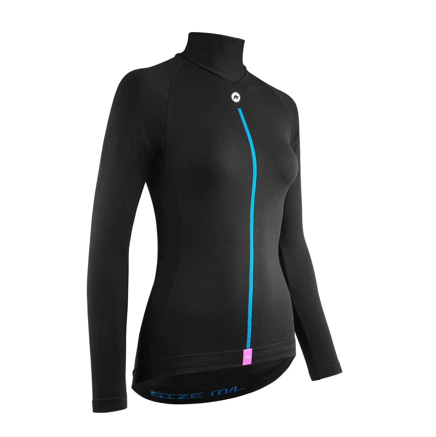 ASSOS WINTER SKIN P1 Ropa interior femenina de manga larga Negro