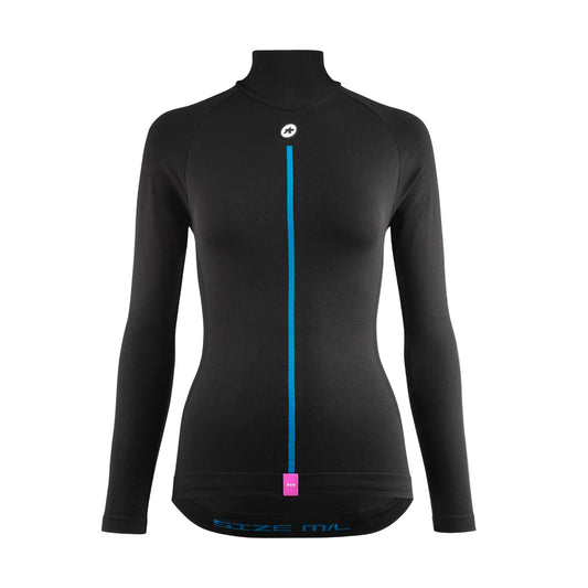 ASSOS WINTER SKIN P1 Ropa interior femenina de manga larga Negro