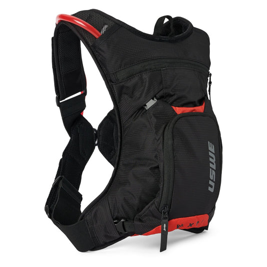 Bolsa de hidratación USWE MTB HYDRO 3 L Negro/Rojo