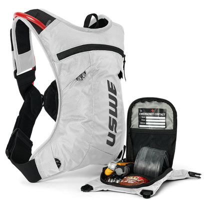 Mochila de Hidratación USWE MTB HYDRO 3 L Blanca