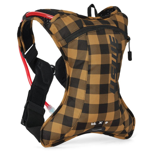 Mochila de hidratación USWE OUTLANDER XC 2 L, color Flannel Bronze/Negro