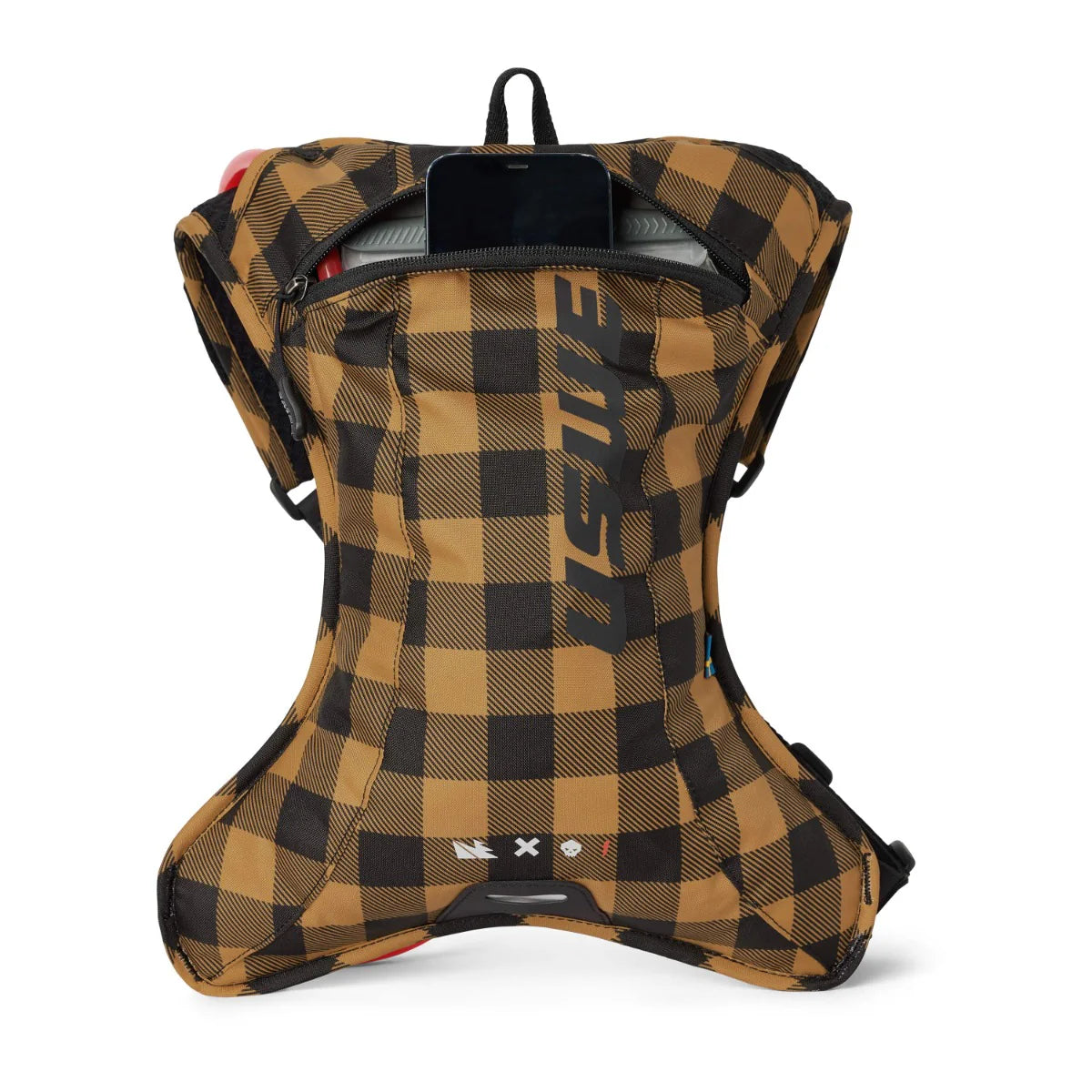 Mochila de hidratación USWE OUTLANDER XC 2 L, color Flannel Bronze/Negro