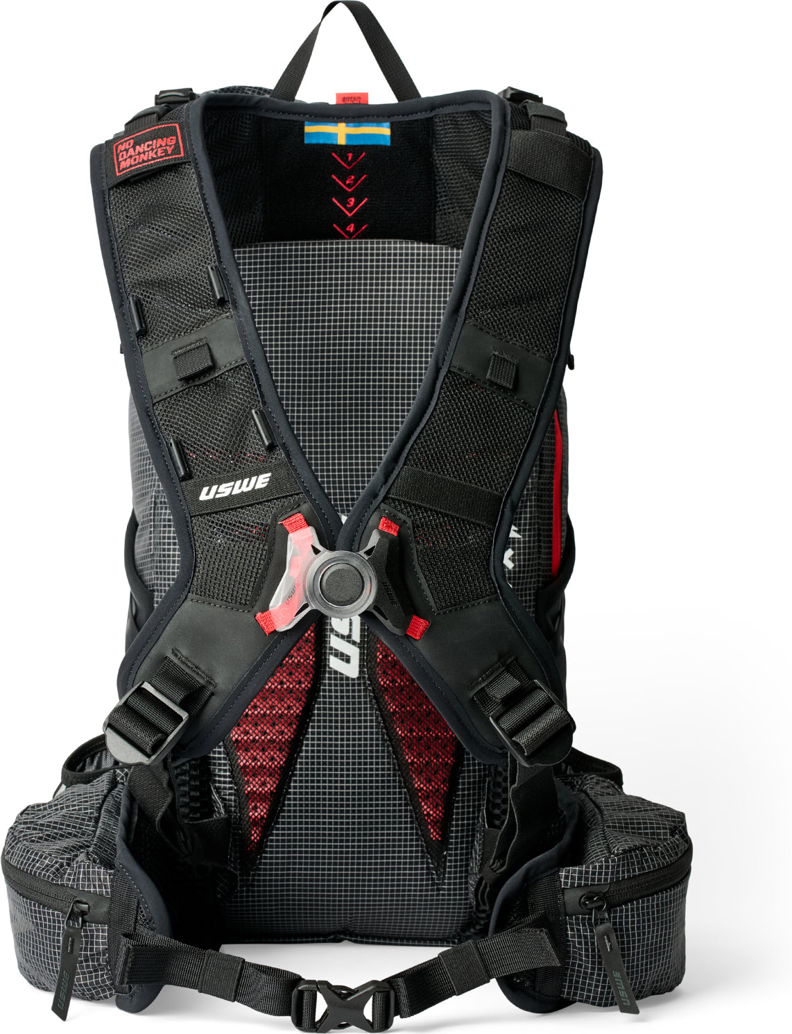 Bolsa de hidratación USWE MESH HARNESS NDM 2.2 Negro