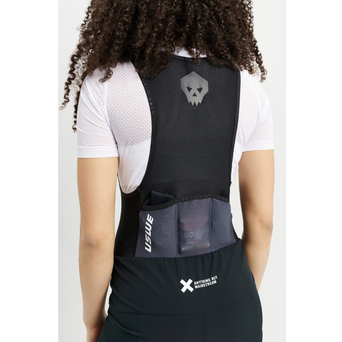 Pantalón Corto USWE HYBRID MTB Mujer Negro