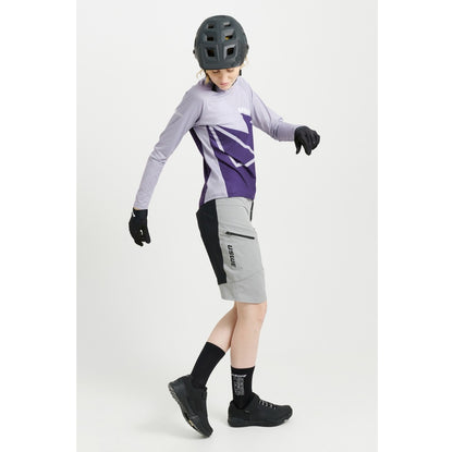 Maillot USWE BERG MTB Manga Larga Mujer Lavanda