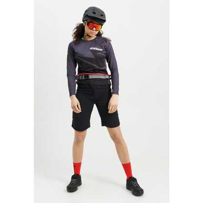 Short USWE SKRUBB Mujer Negro
