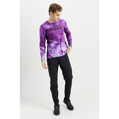 Maillot USWE LUFTIG MTB Mangas Largas Violeta