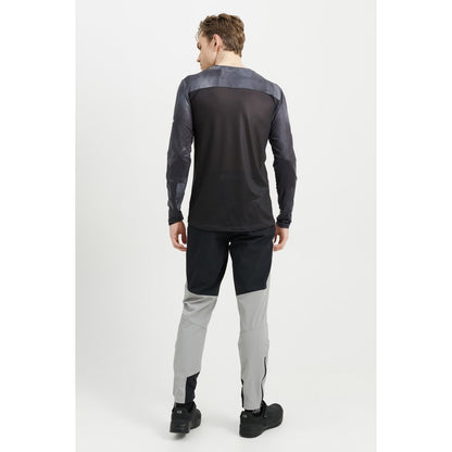 Maillot USWE LUFTIG MTB Mangas Largas Negro