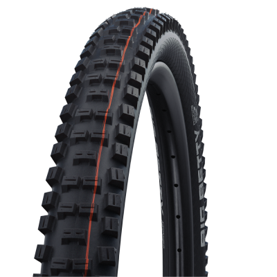 Neumático SCHWALBE BIG BETTY 27.5x2.60 ADDIX SOFT SUPERTRAIL Tubeless Ready Blando Negro