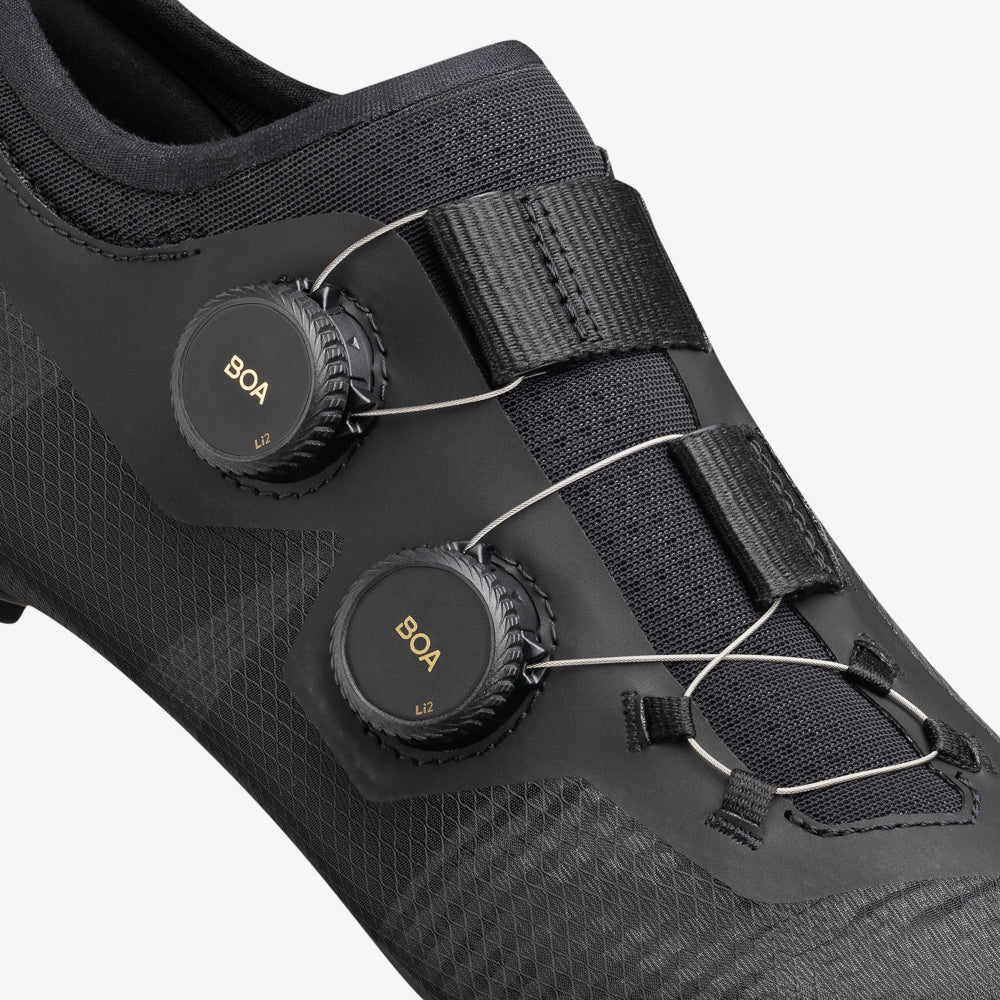 Zapatillas de carretera FIZIK VENTO VEGA CARBON, color negro