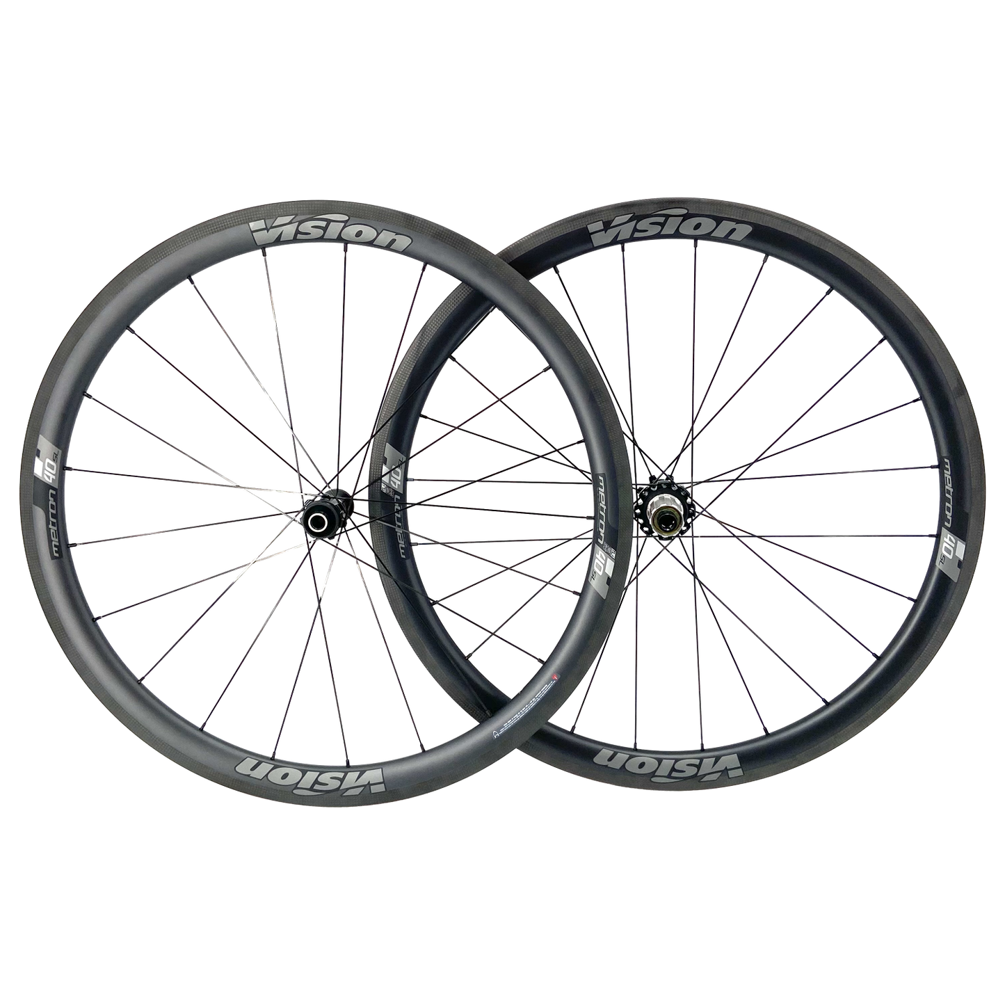 Par de ruedas VISION METRON 40 SL 3K Tubeless Ready (Center Lock)