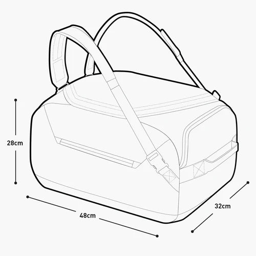 Bolsa de viaje EVOC DUFFLE 40 L negra