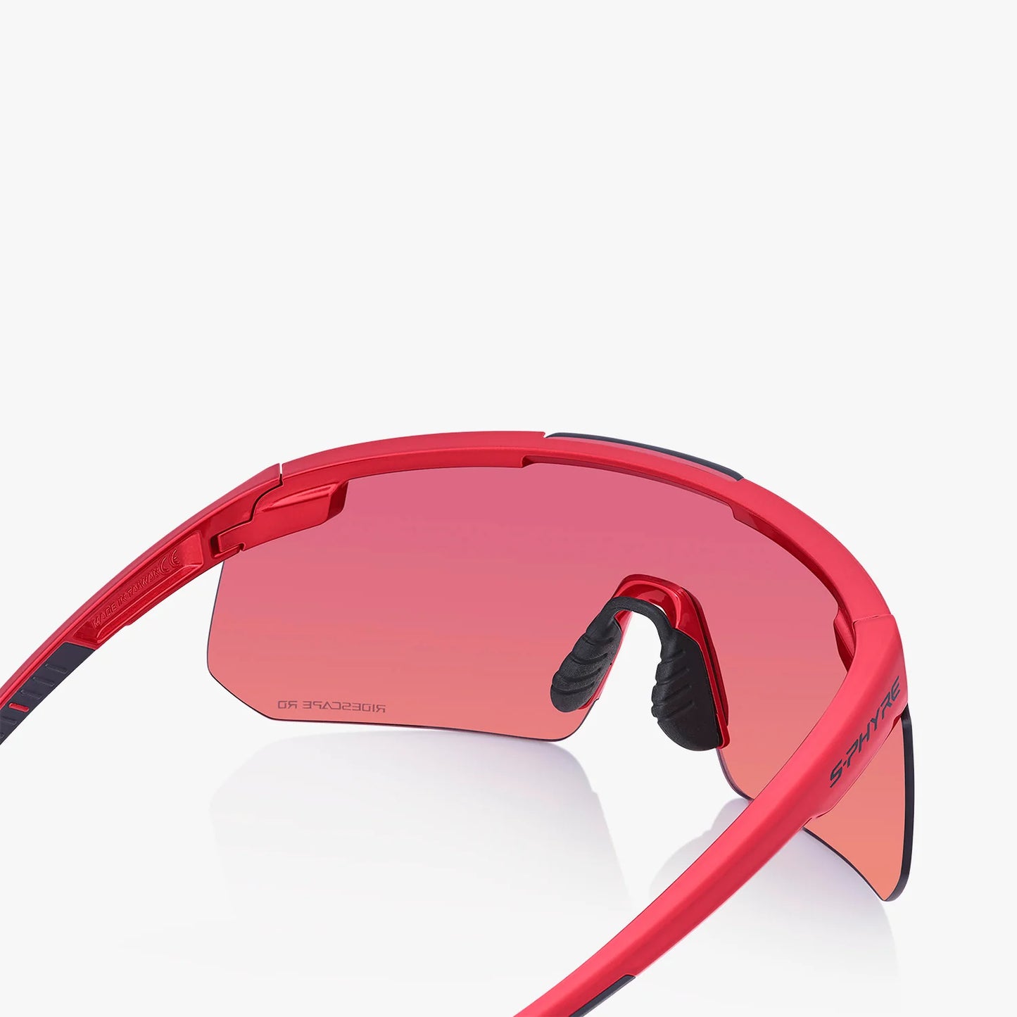 Gafas de carretera SHIMANO S-PHYRE CE-SPHR2 Ridescape Rojo Metalizado