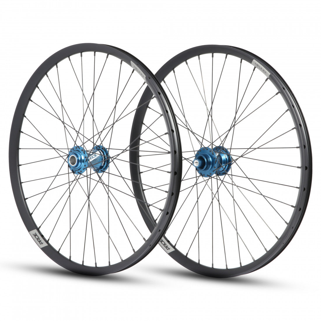 Par de Ruedas PRIDE 24" (507mm) Control V1 Helium Disc Ejes 20/10mm Azul