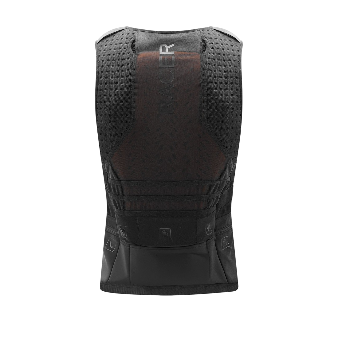 Chaqueta protectora RACER WILD Negra