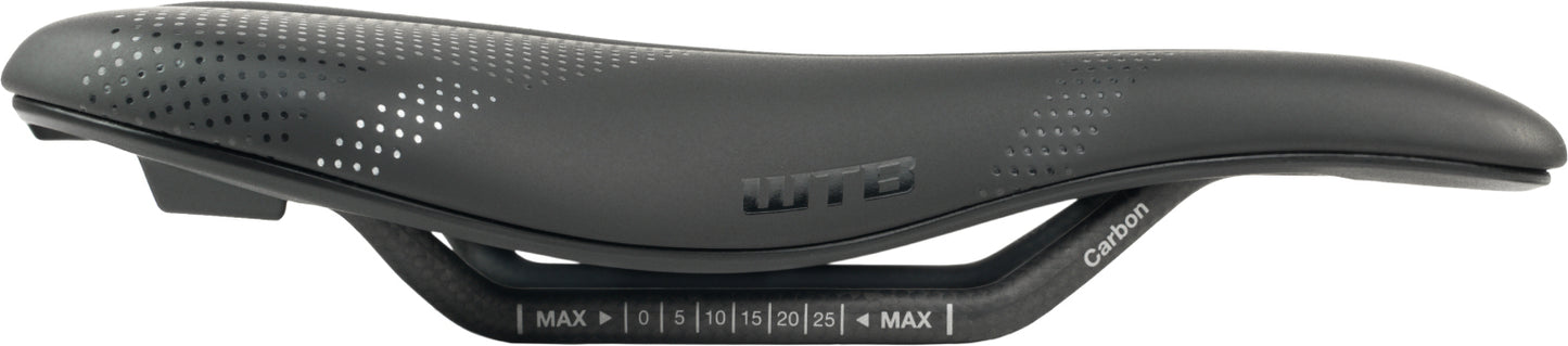 Sillín WTB SILVERADO Narrow 135mm Raíles Carbono