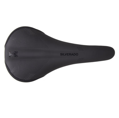 Sillín WTB SILVERADO FUSION FORM Medium 142mm Raíles Acero