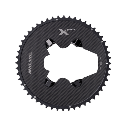 Plato Exterior 12V MICHE X2 RD R81 para Shimano R8100 Medidor de Potencia