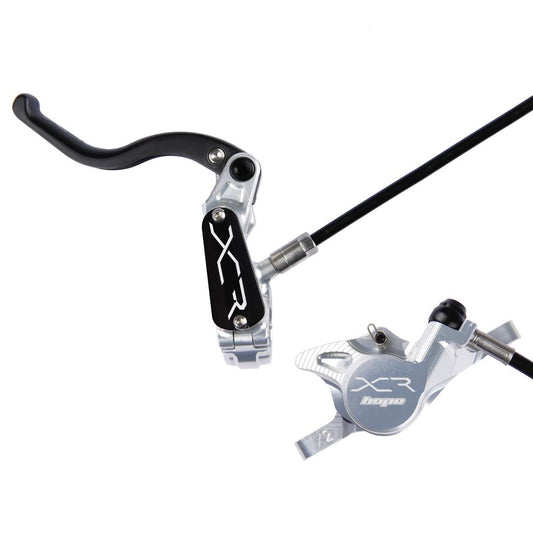 Freno delantero HOPE XCR PRO X2 PM Plata