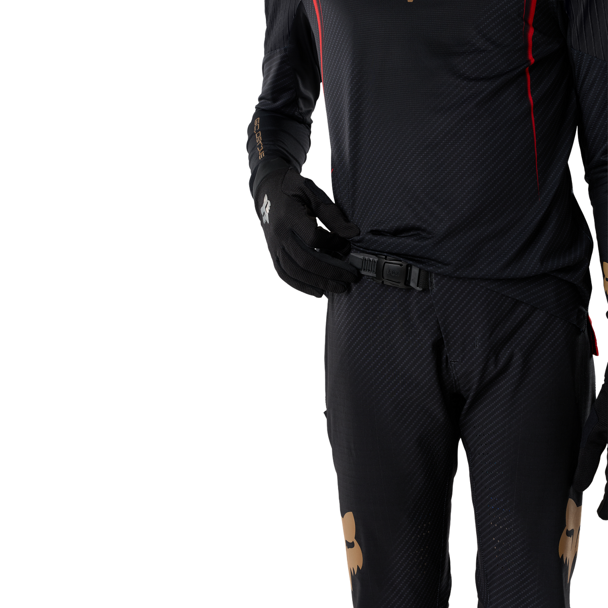 Pantalón FOX FLEXAIR GOLDSTONE SE júnior negro - vista 5